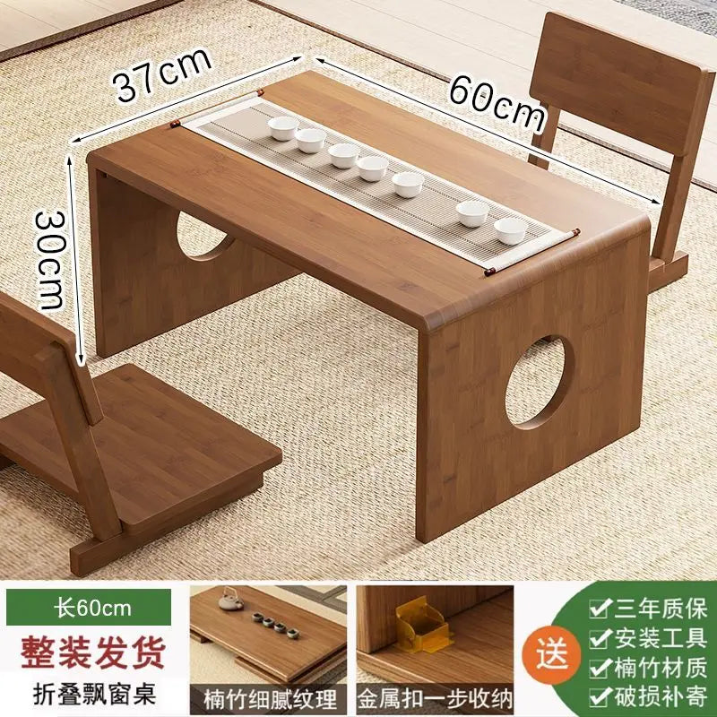 Bamboo Folding Table for Home & Study – view 8, modern home furniture